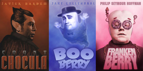 Count Chocula, Frankenberry and Boo Berry